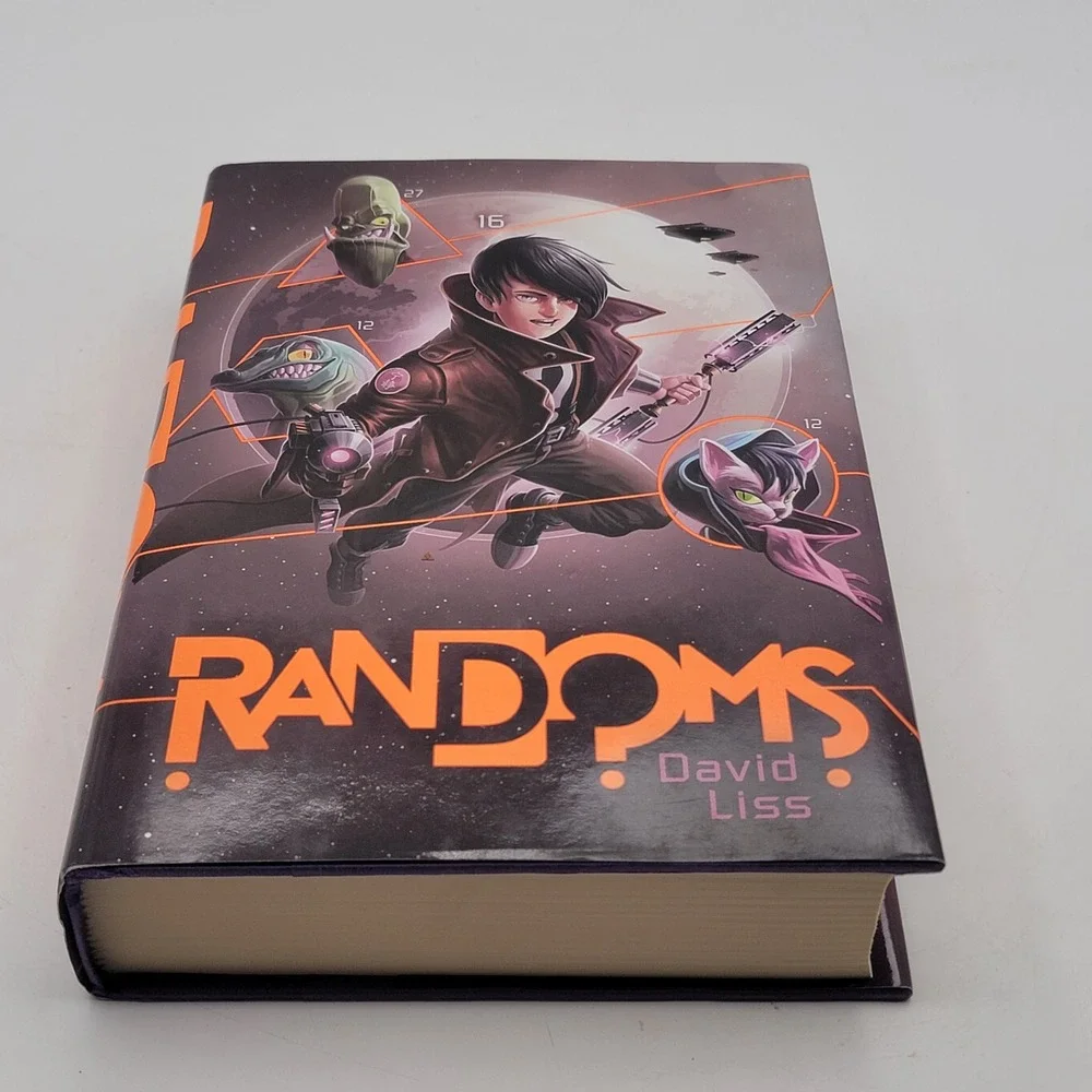 David Liss Randoms Hardcover First Edition 2015 Sci-Fi YA Novel First Print Good